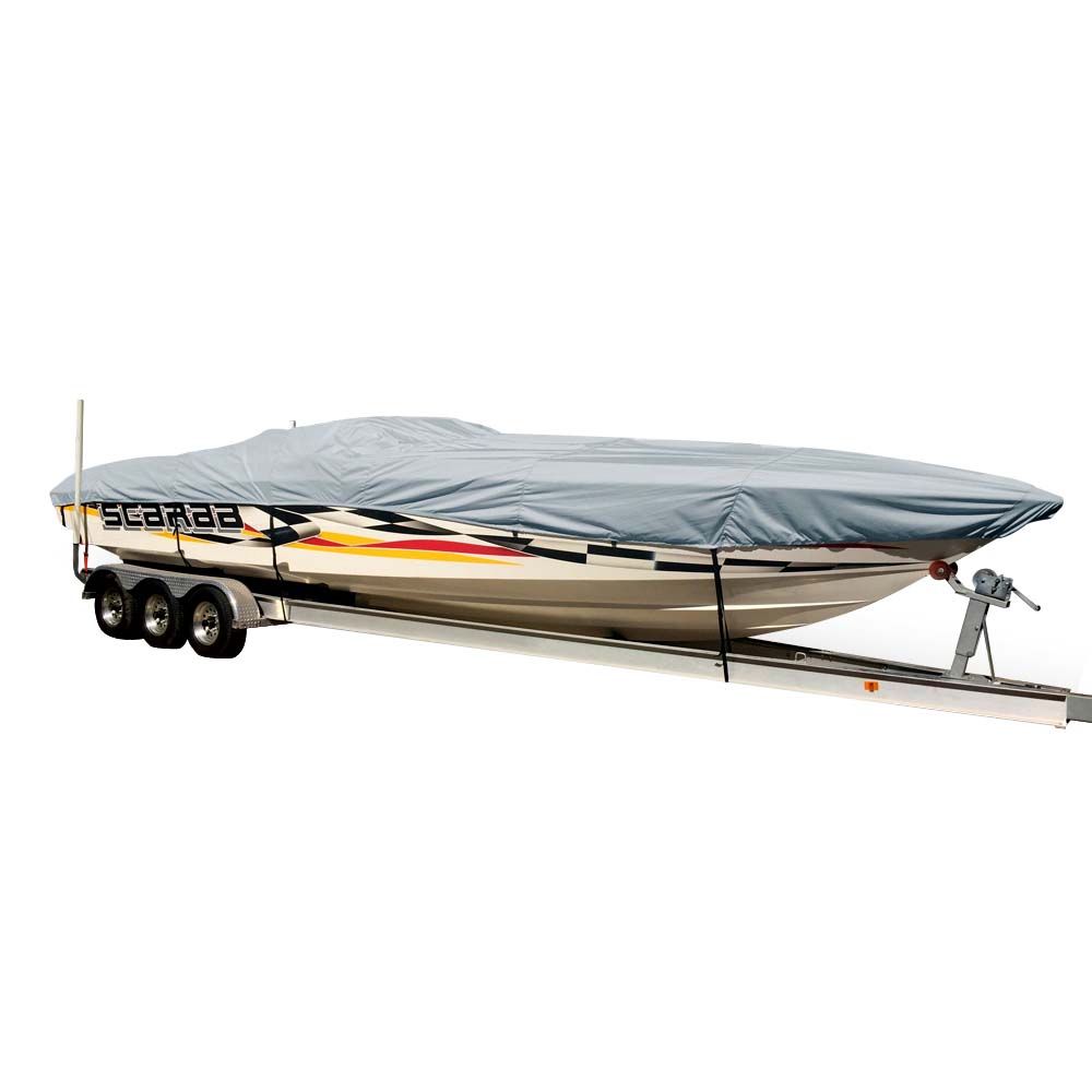 Carver Sun-DURA&reg; Styled-to-Fit Boat Cover f/28.5' Performance Style Boats - Grey