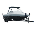 Carver Sun-DURA&reg; Specialty Boat Cover f/21.5' Tournament Ski Boats w/Tower - Grey