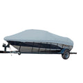 Carver Sun-DURA&reg; Styled-to-Fit Boat Cover f/23.5' Sterndrive V-Hull Runabout Boats (Including Eurostyle) w/Windshield &amp; Hand/Bow Rails - Grey