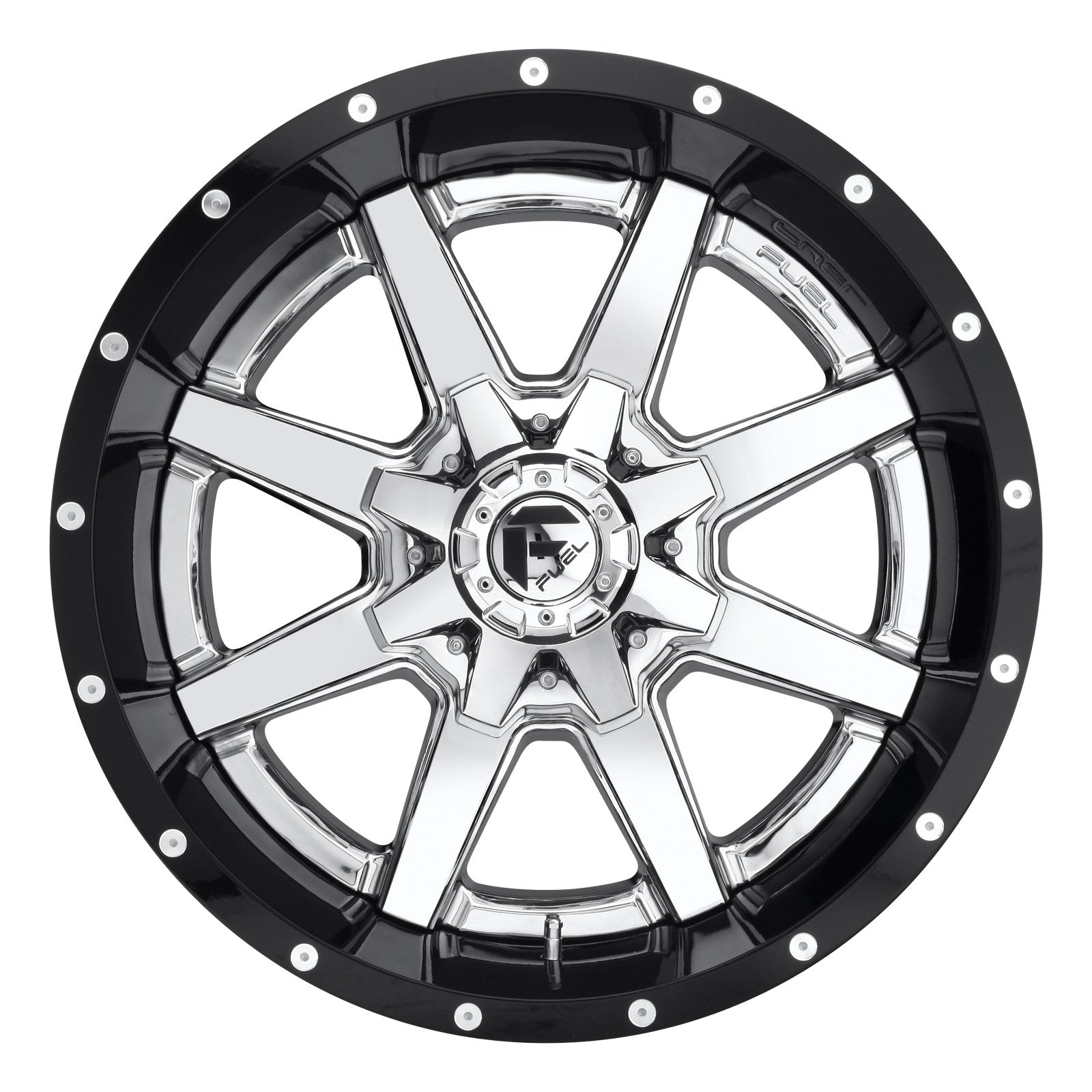 Fuel 1PC Maverick 24X8.25 8X6.5 125 Pgb FR +131