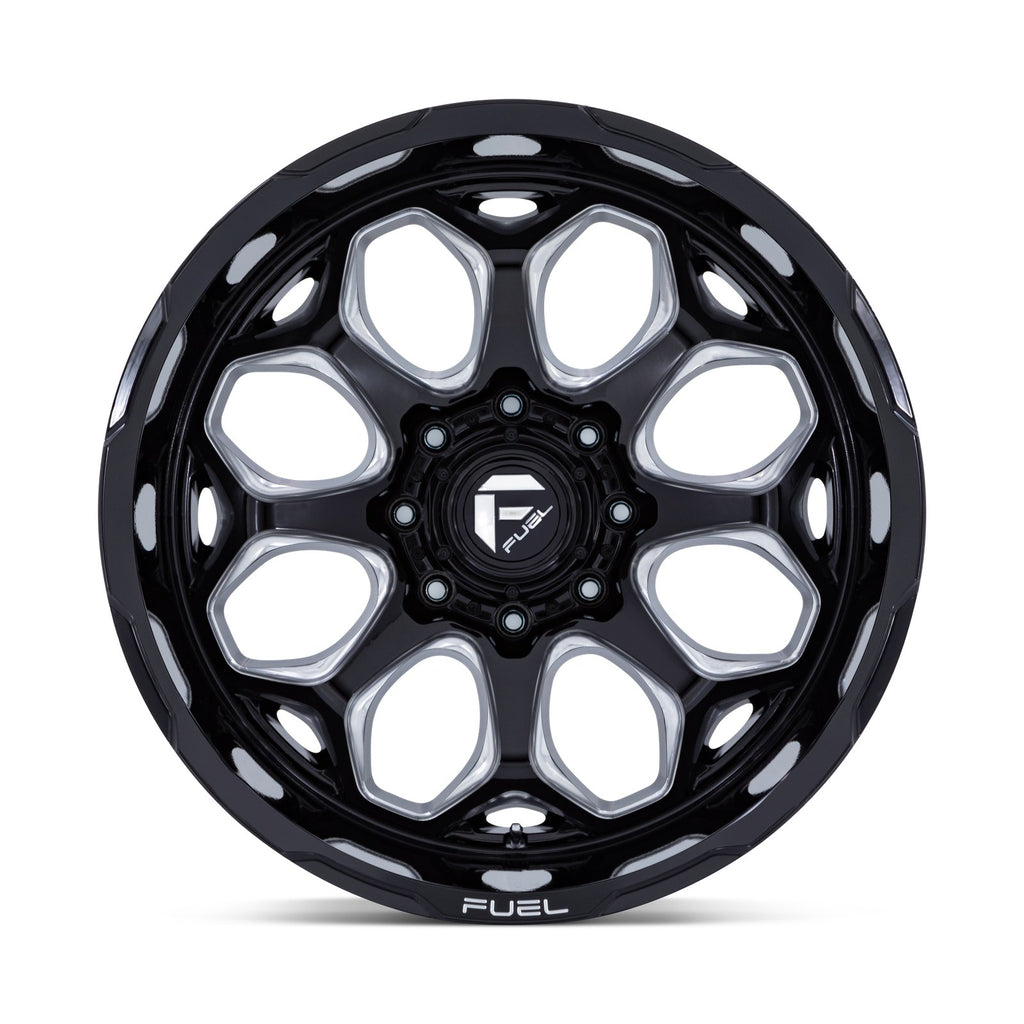 Fuel 1PC Scepter 22X12 8X170 125 -44 Pol-Mill