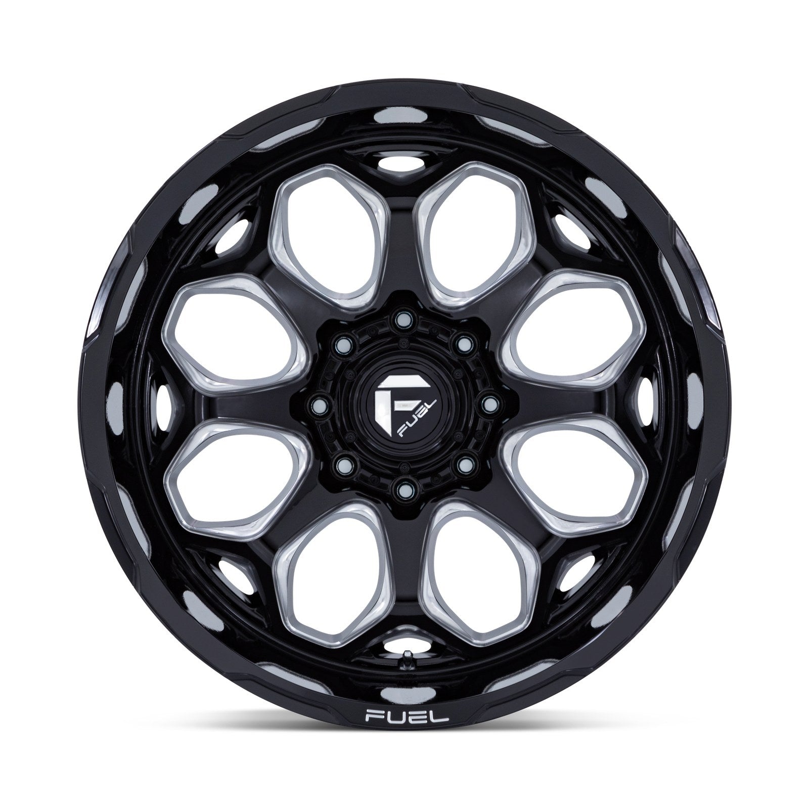 Fuel 1PC Scepter 22X12 8X170 125 -44 Pol-Mill