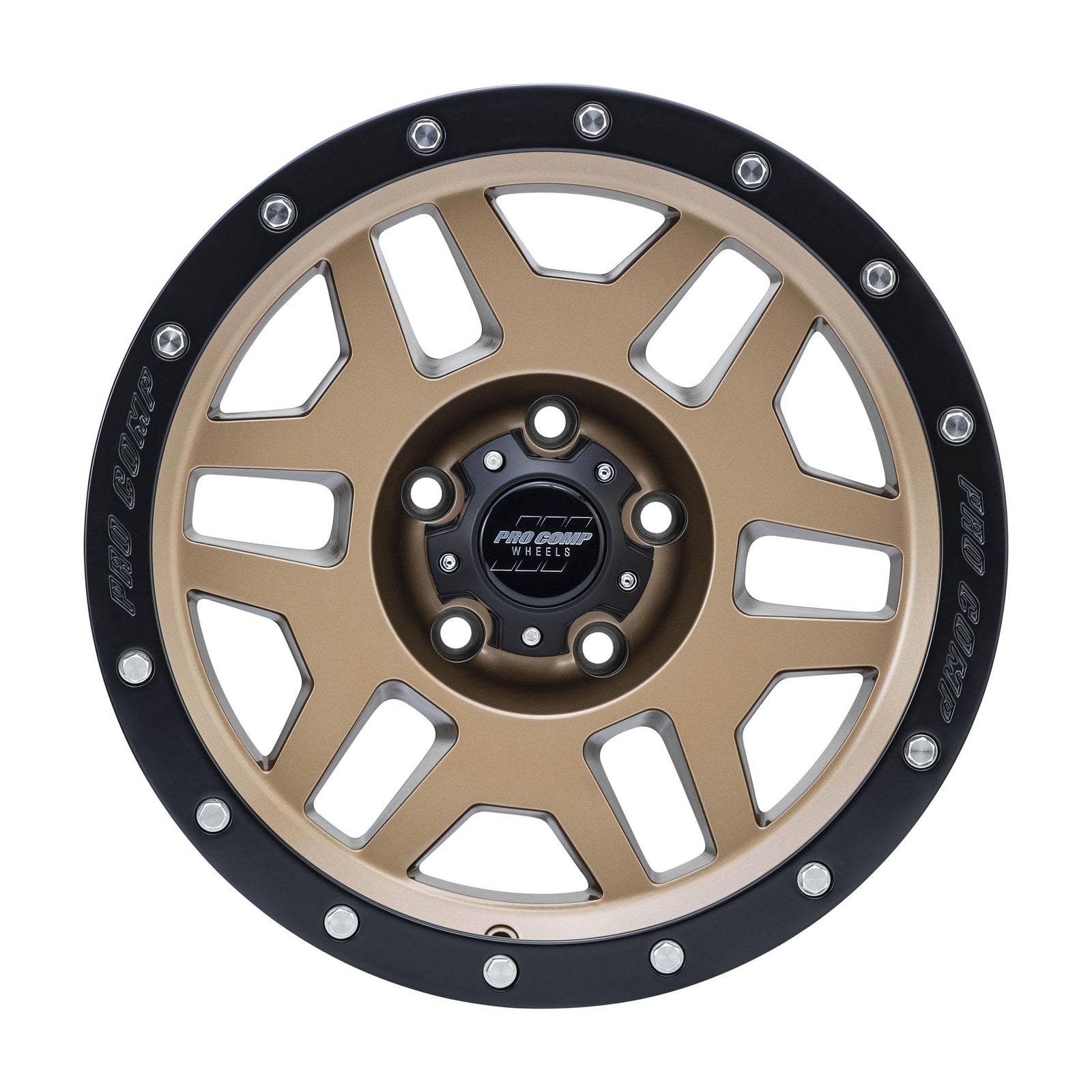 Pro Comp Alloys PHASER 17X9 6X5.5 108 -6 M-BRNZ-BLK