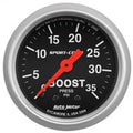 AUTO METER 3304 2IN BOOST, 0-35 PSI, MECH SPORT-COMP