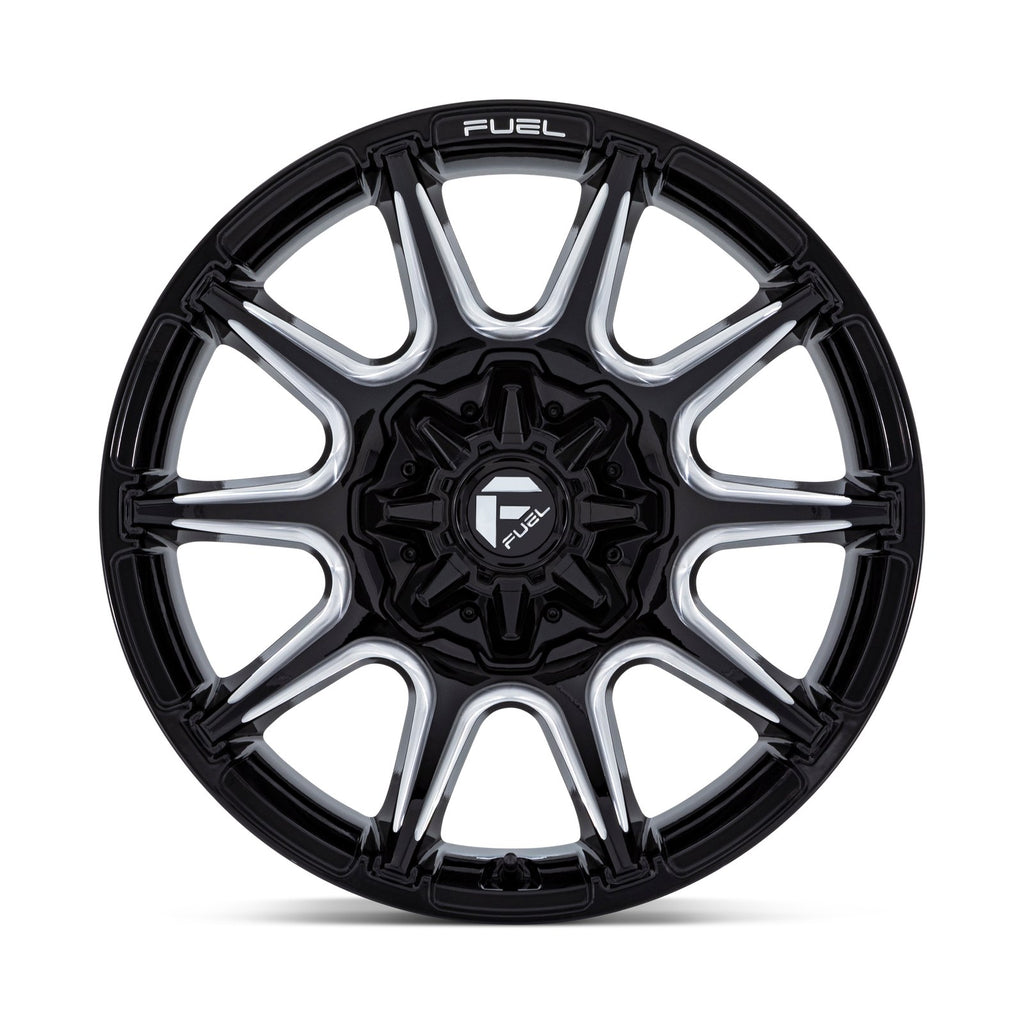 Fuel 1PC Super C 22X10 8X170 125 -18 G-Blk Mill