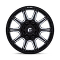 Fuel 1PC Super C 22X10 8X170 125 -18 G-Blk Mill