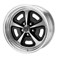 American Racing Vintage VN500 AR500 17X8 5X4.5 POL/BLK 5.25BS
