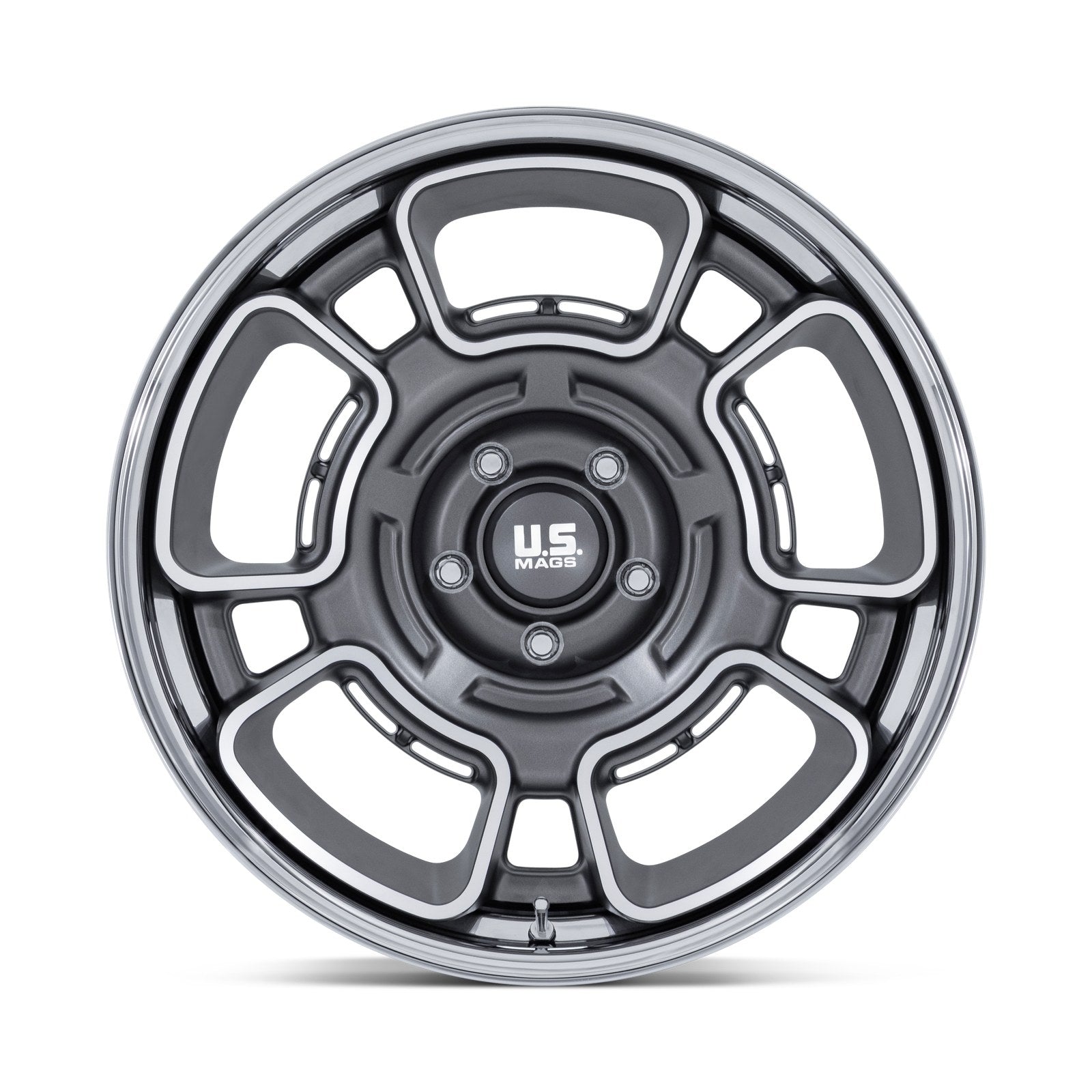Us Mag 1PC Flagstaff 22X9 5X5 78 +15 Chrome