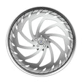 Asanti Forged FS22 2PC 26X9 5X127 +5 BRUSHED