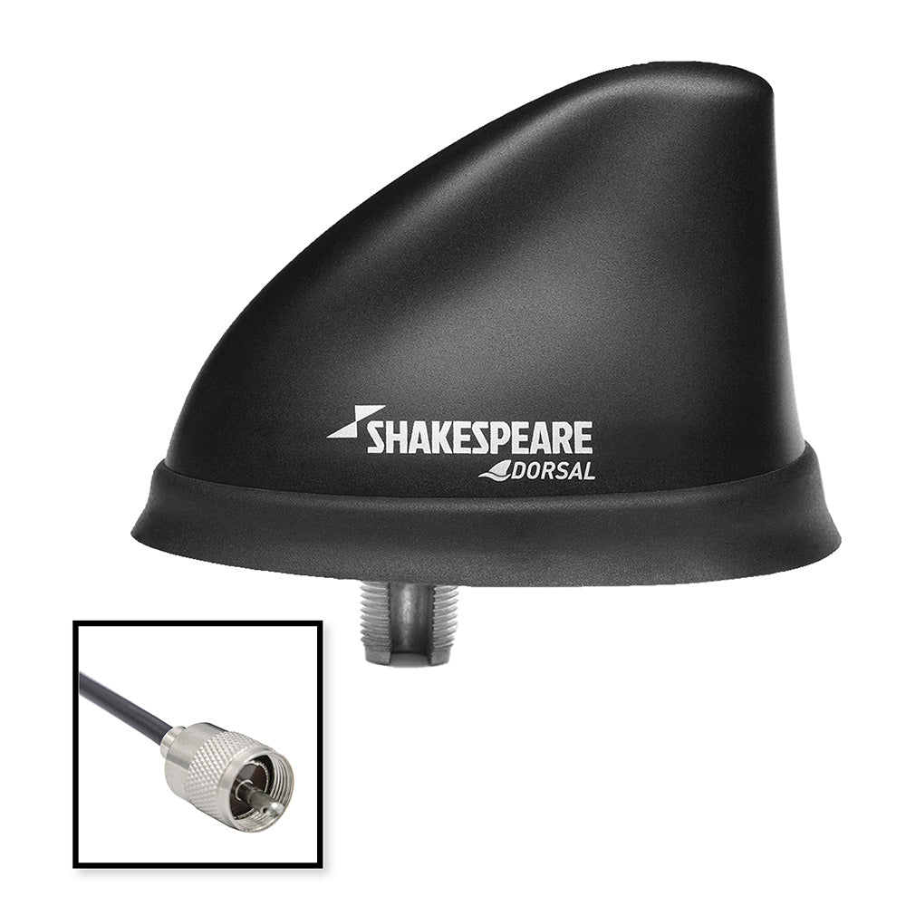 Shakespeare Dorsal Antenna Low Profile 26' Rgb Cable