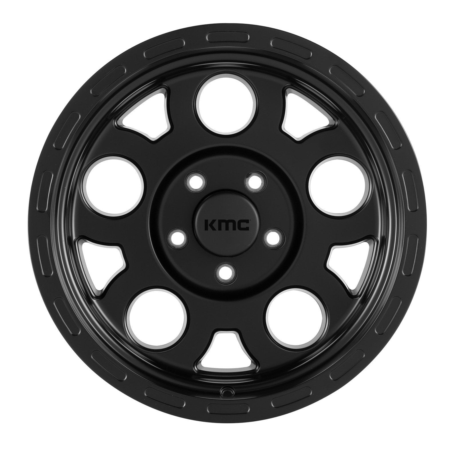 KMC KM522 Enduro 17X9 5X5 M-Blk -6MM