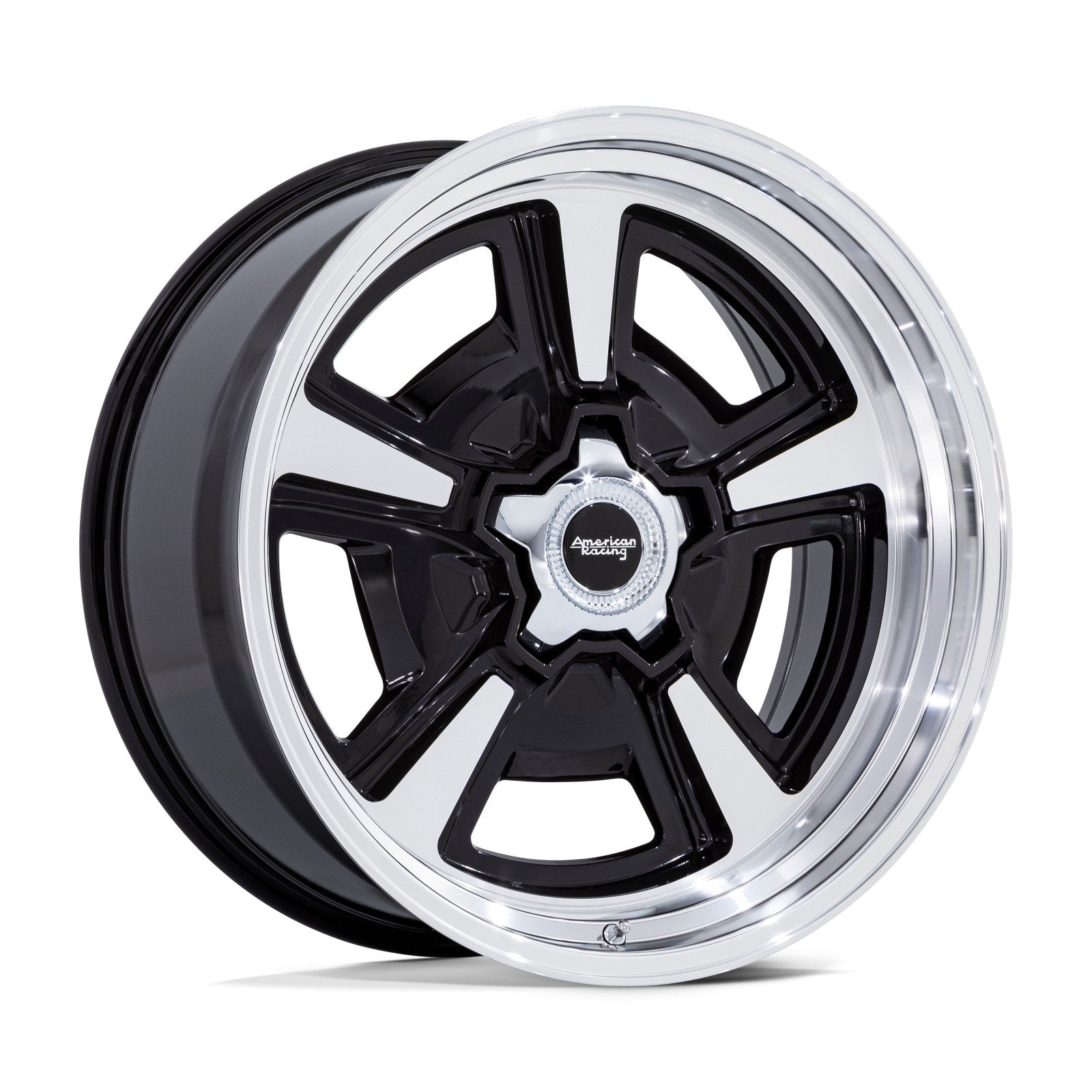 American Racing Vintage MARAUDER 20X8.5 5X4.75 72 +6 G-BLK-MC-DL