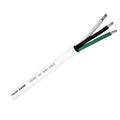 Pacer Round 3 Conductor Cable - 250' - 12/3 AWG - Black, Green &amp; White