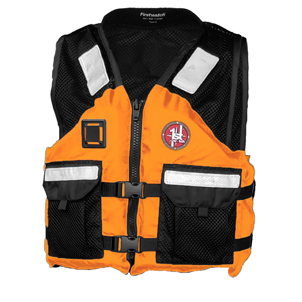 First Watch Av-5001 Mesh Crew Vest Hi-vis - / - /