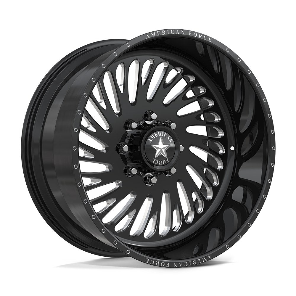 American Force IMPERIAL SS 22X12 8X180 -40 G-BLK-MCH R
