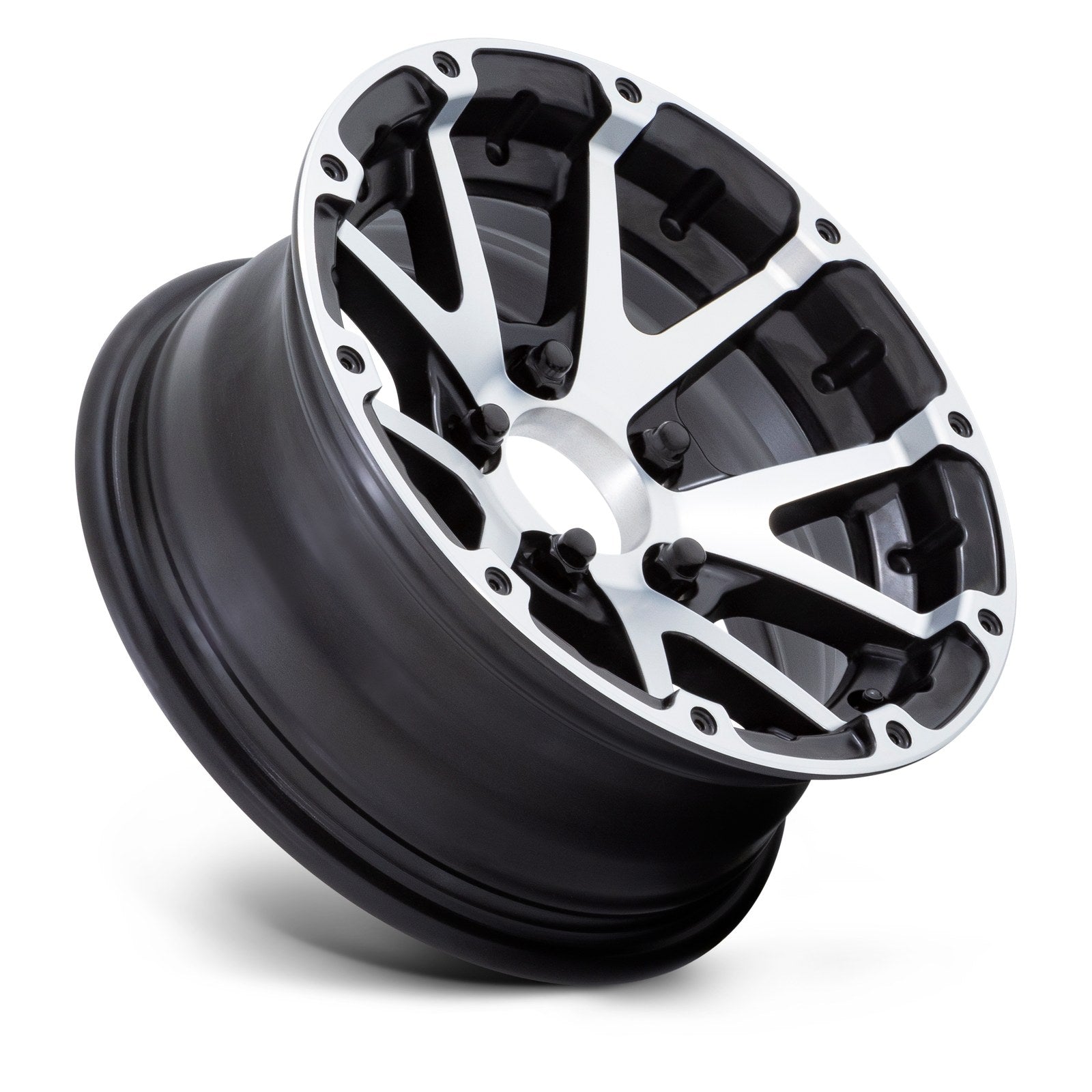 Helo HE1826 14X6 5X4.5 -6 M-Blk-Mch (No Cap)