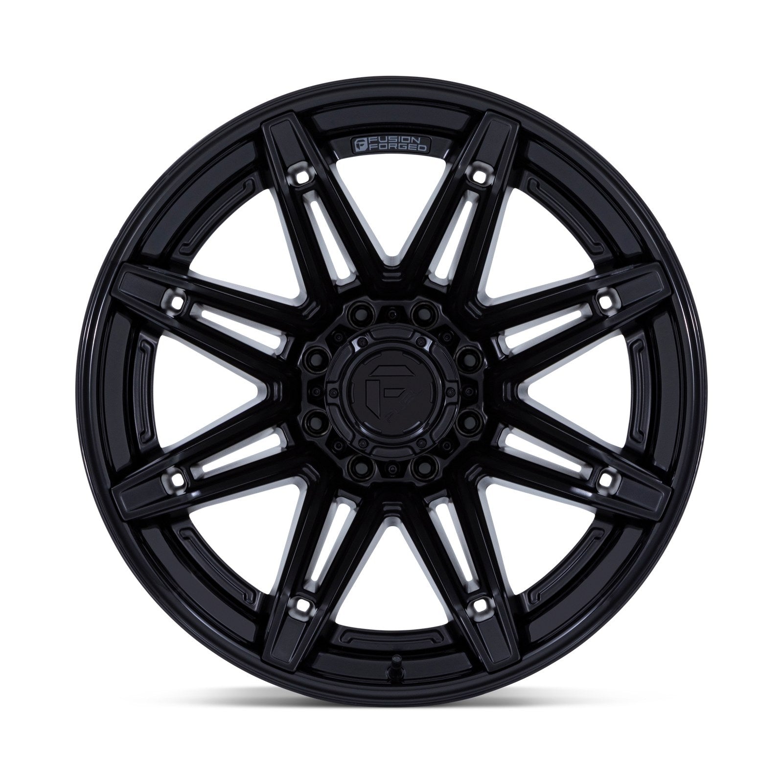 Fuel 1PC Brawl 22X10 8X180 124 -18 G-Blk Brdt