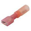 Pacer AWG Heat Shrink Female Disconnect - 25 Pack