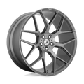 Asanti Black DYNASTY 22X10.5 5X130 84 TITAN-BRUSH +25