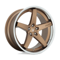 Asanti Black REGAL 22X10.5 5X4.5 72 S-BRZ CHR-LP +35
