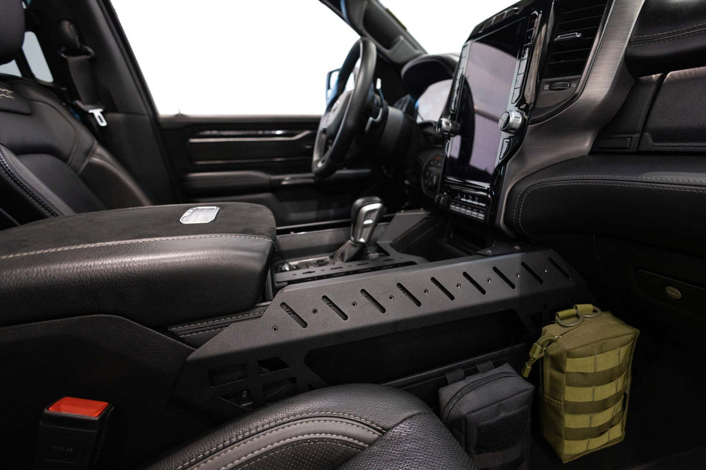 2021-2025 Ram 1500 TRX/RHO Center Console Molle Panels & Digital Device Bridge