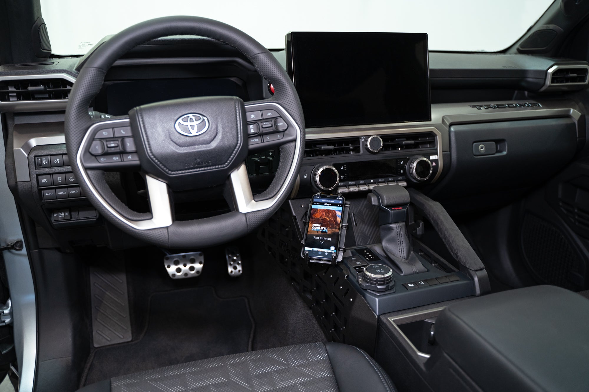 2024+ Toyota Tacoma & 4Runner Rago Fabrication Center Console Molle Panel