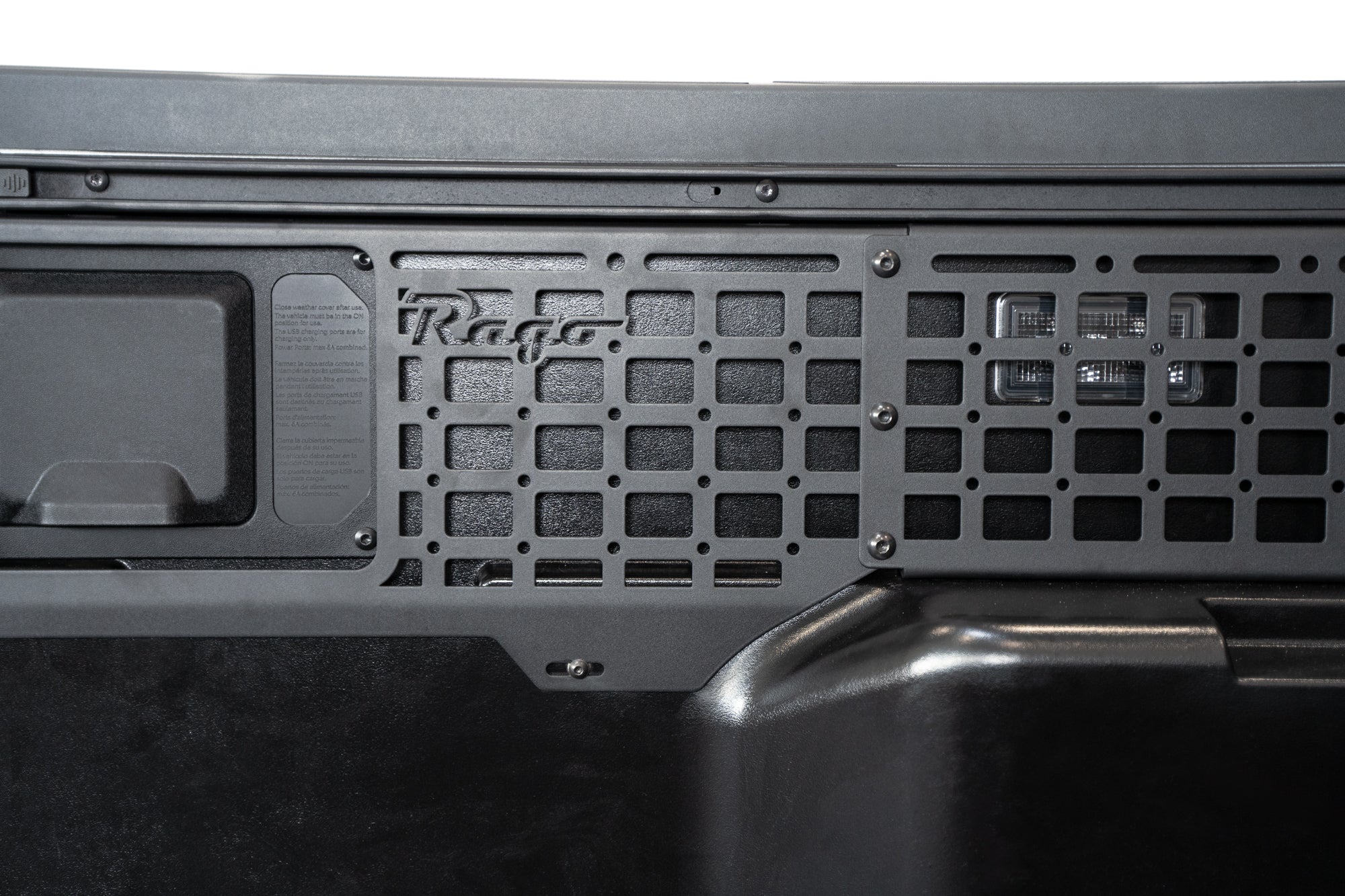 2024+ Toyota Tacoma Rago Fabrication Bed Molle Panel