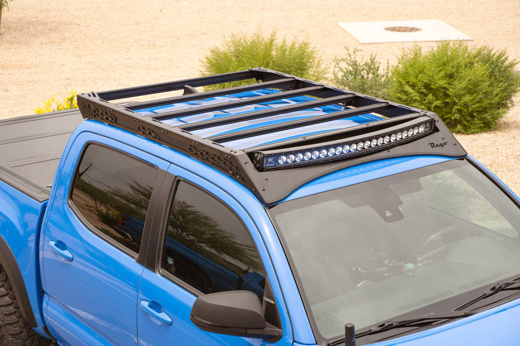 2016-2023 Toyota Tacoma Roof Rack With Light Pocket