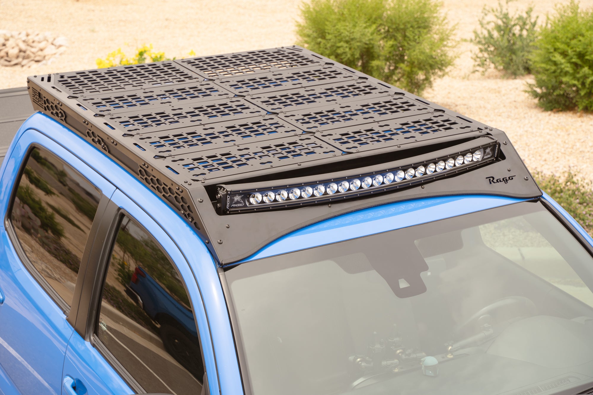2016-2023 Toyota Tacoma Roof Rack With Light Pocket