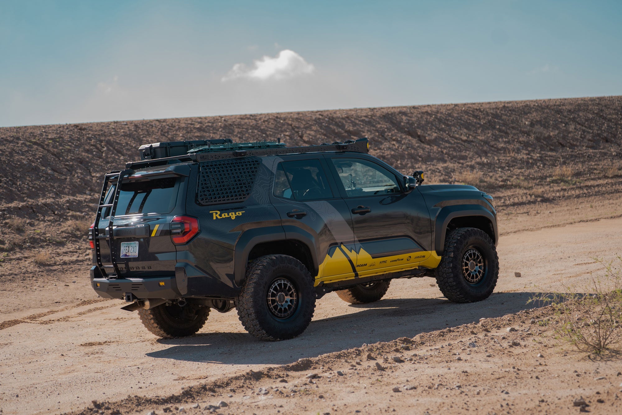 2025+ Toyota 4Runner Rear Hatch Ladder