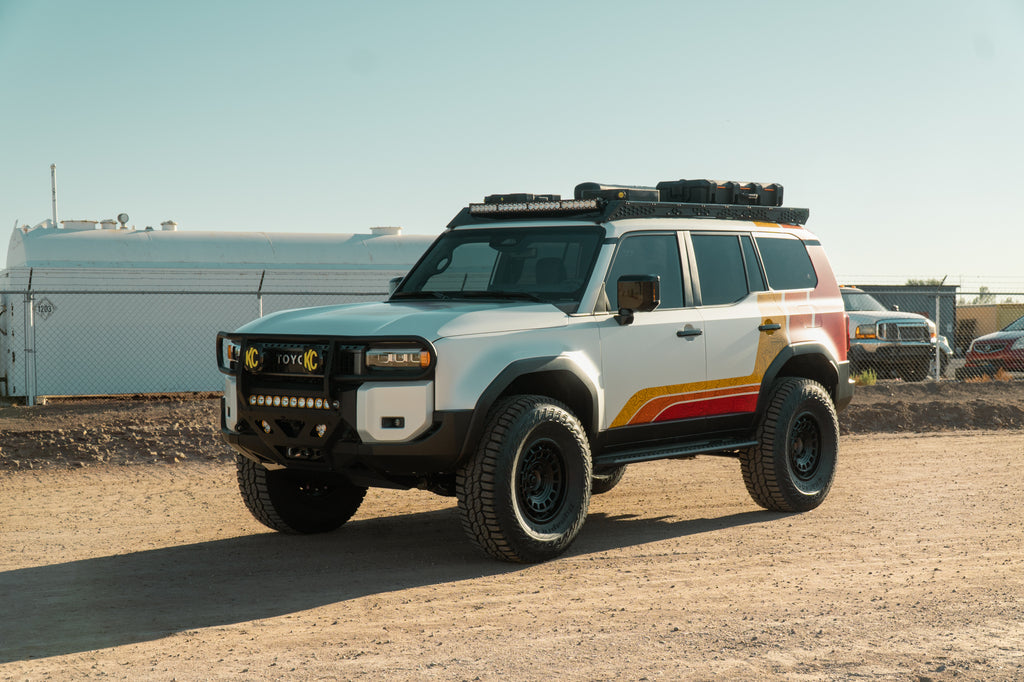 2024 Toyota Land Cruiser Roof Rack with Light Pocket