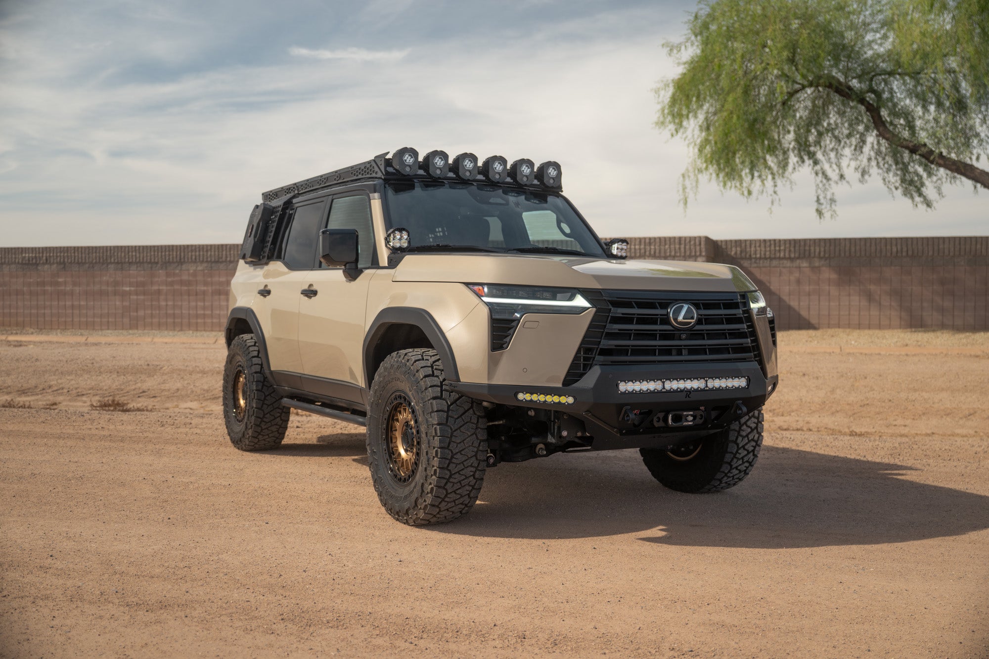 2024-2026 Lexus GX 550 A-Pillar Light Mounts