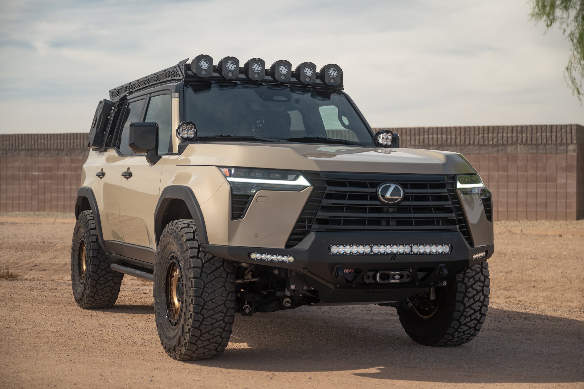 2024-2026 Lexus GX 550 A-Pillar Light Mounts