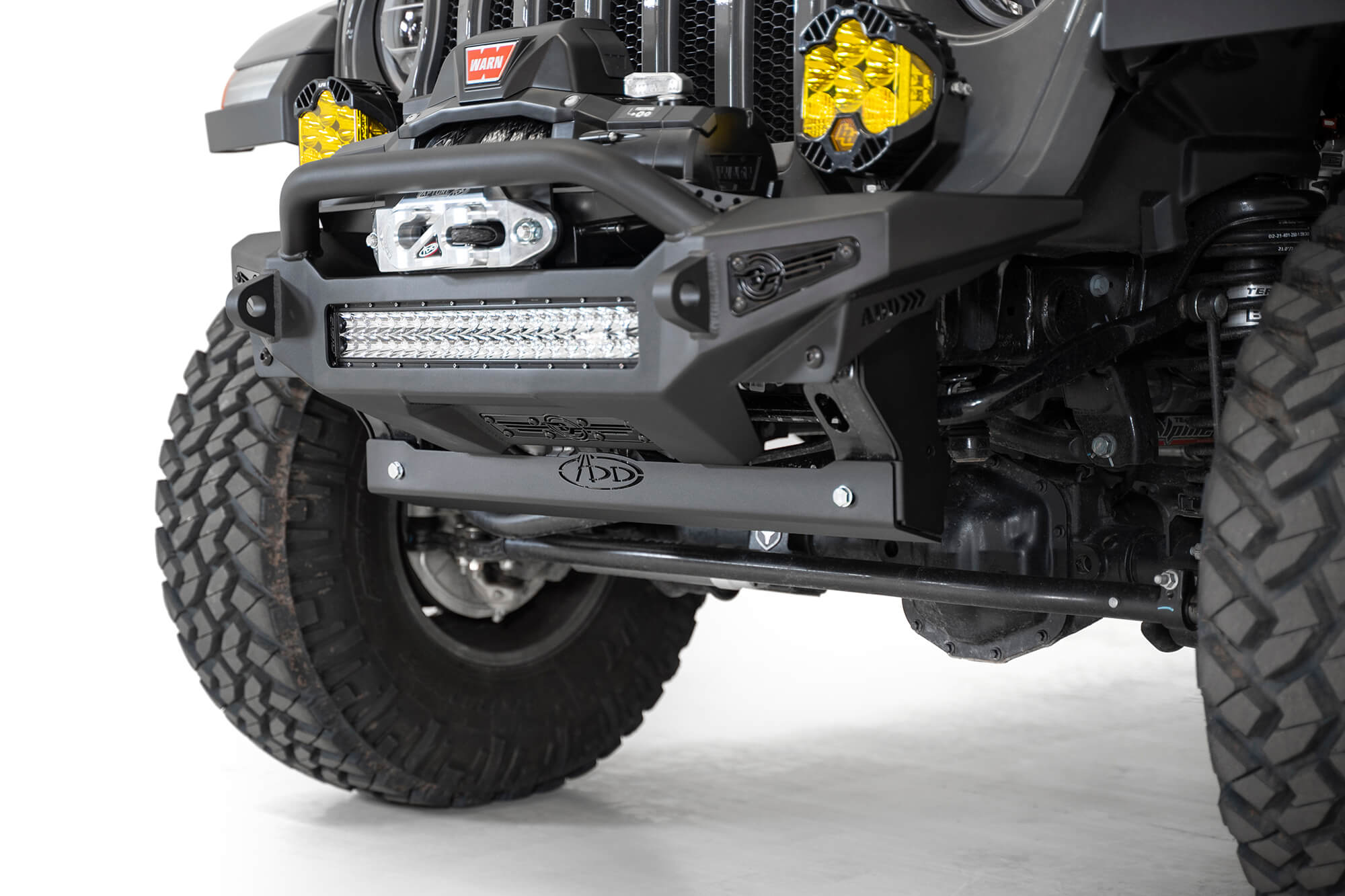 2018+ Jeep  JL JLU JT Wrangler , Gladiator Addictive Desert Designs way Bar Skid Plate