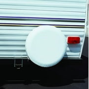Adco White Tire Cover- C