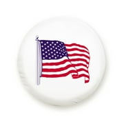 Adco Flag Tire Cover- F