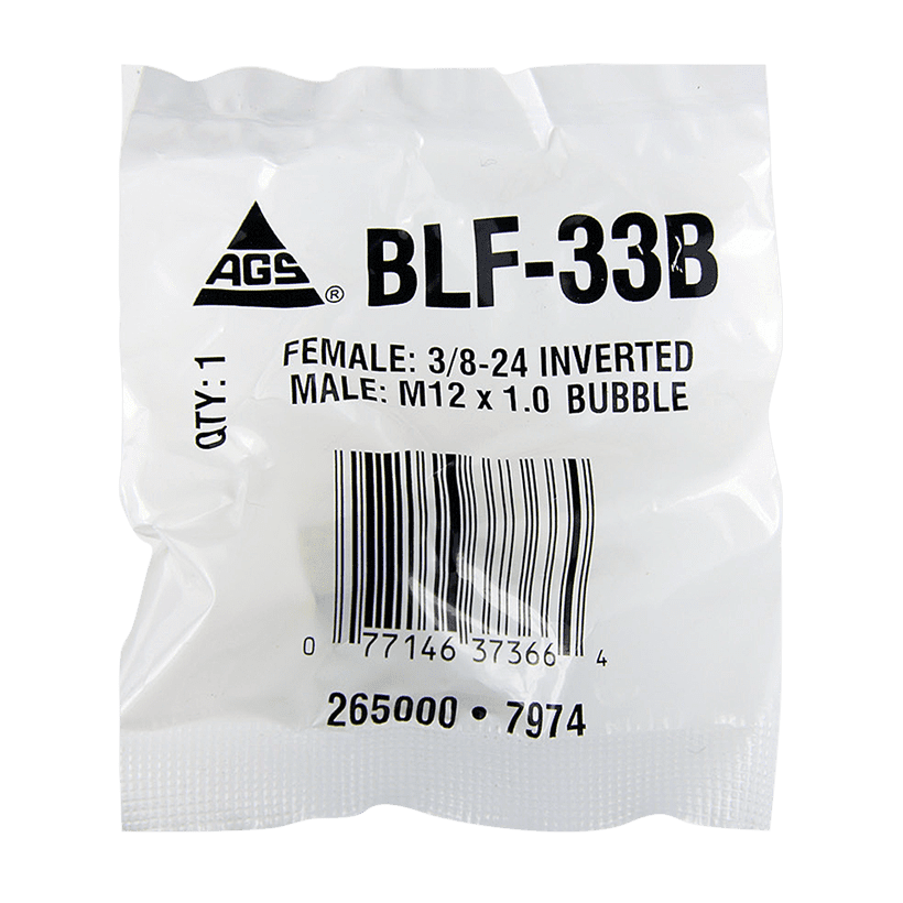 3/8-24 - M12 X 1.0 Bubble