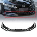 Aero Front Lip Spoiler  Black