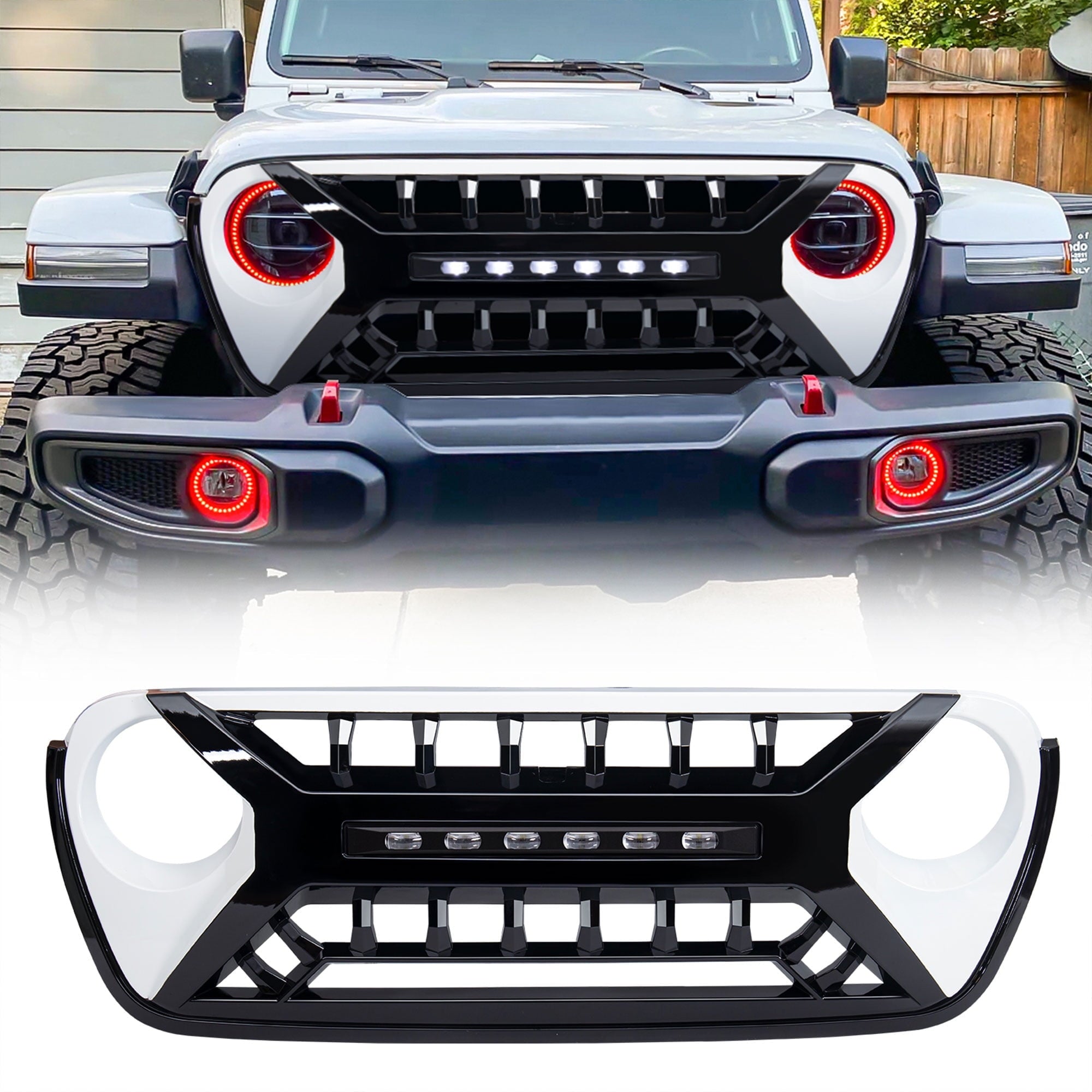 Armor Grille W/ Off-Road Lights and