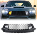 Knife Style Front Upper Grille W/ L