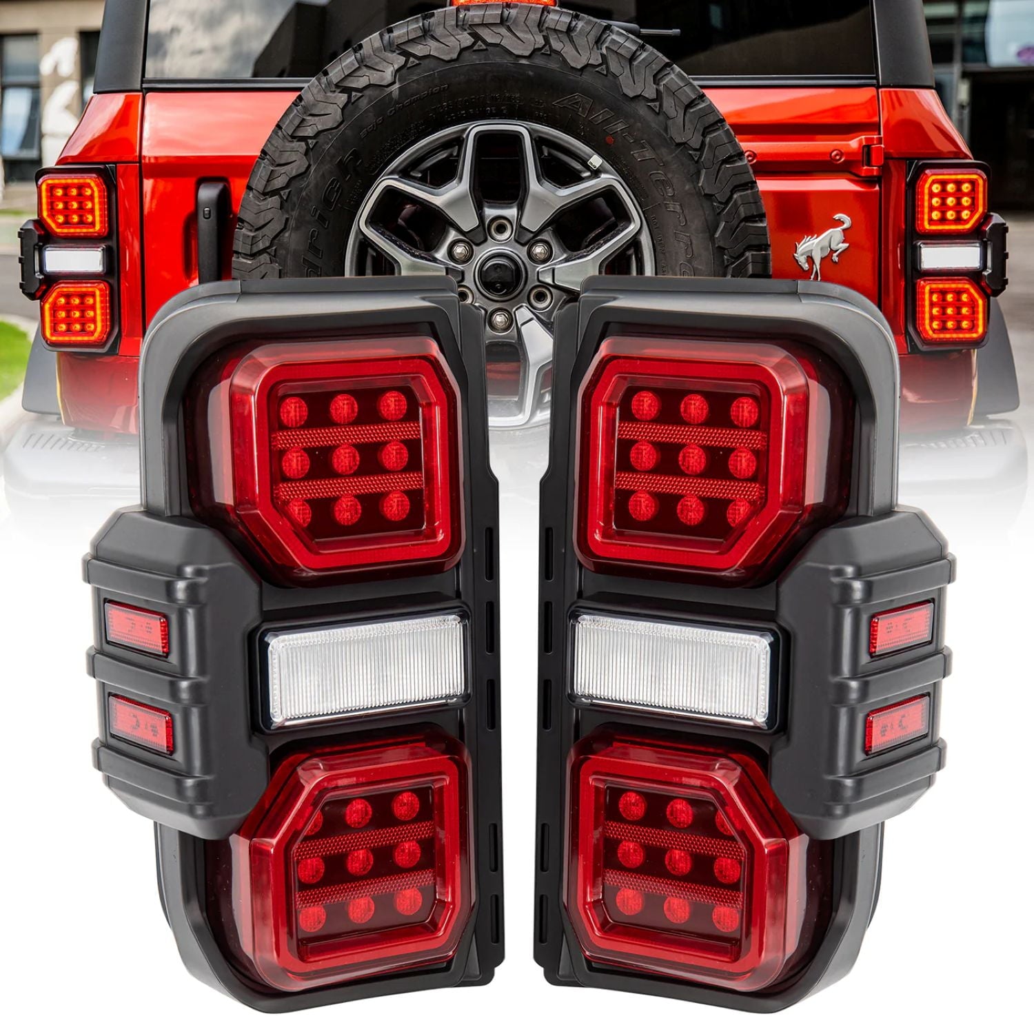 Raptor Style LED Taillights W/ Star