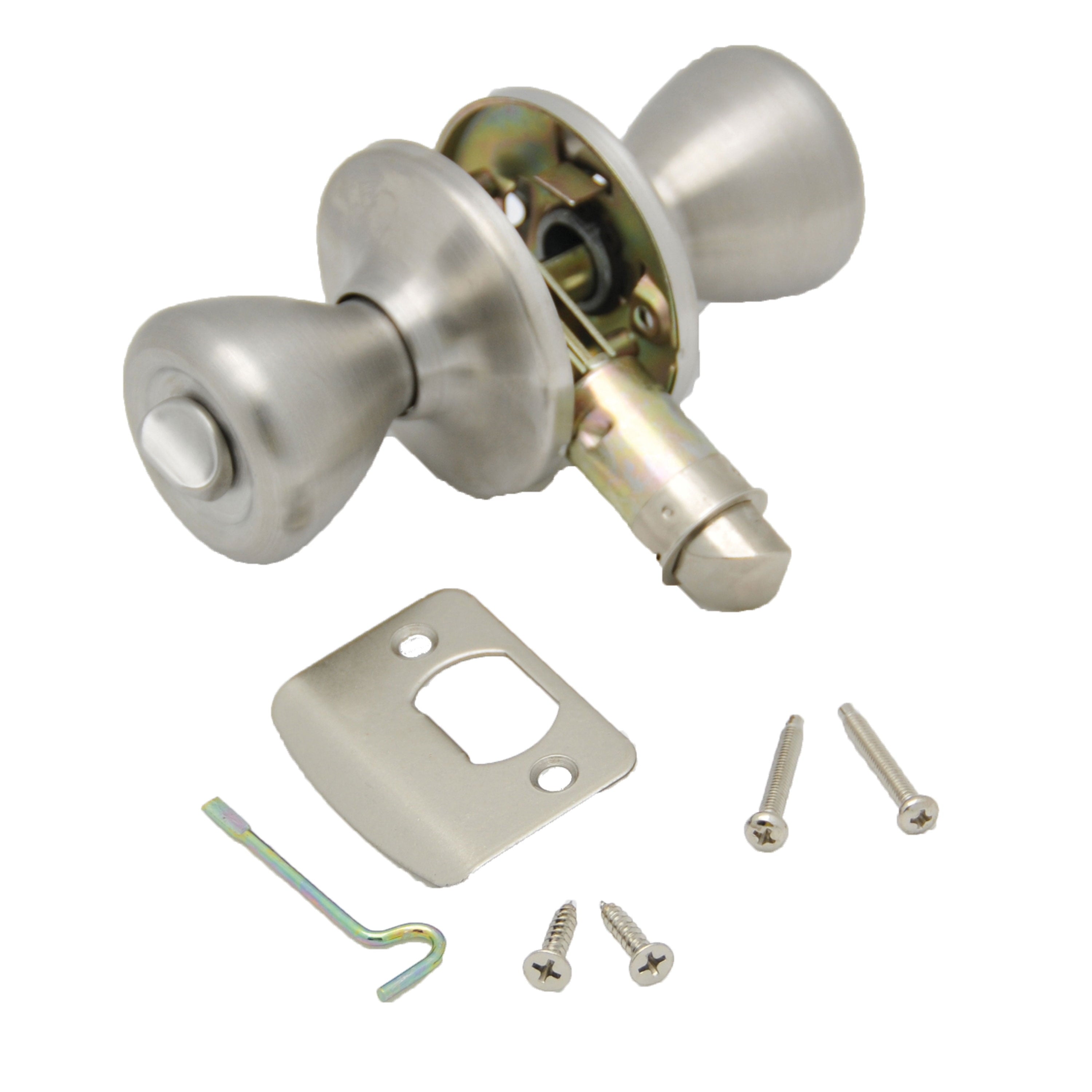 AP Products 013-202-SS Privacy Lock Set - Stainless Steel