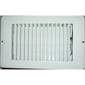 AP Products 013-627 Heating/ Cooling Register With Damper White