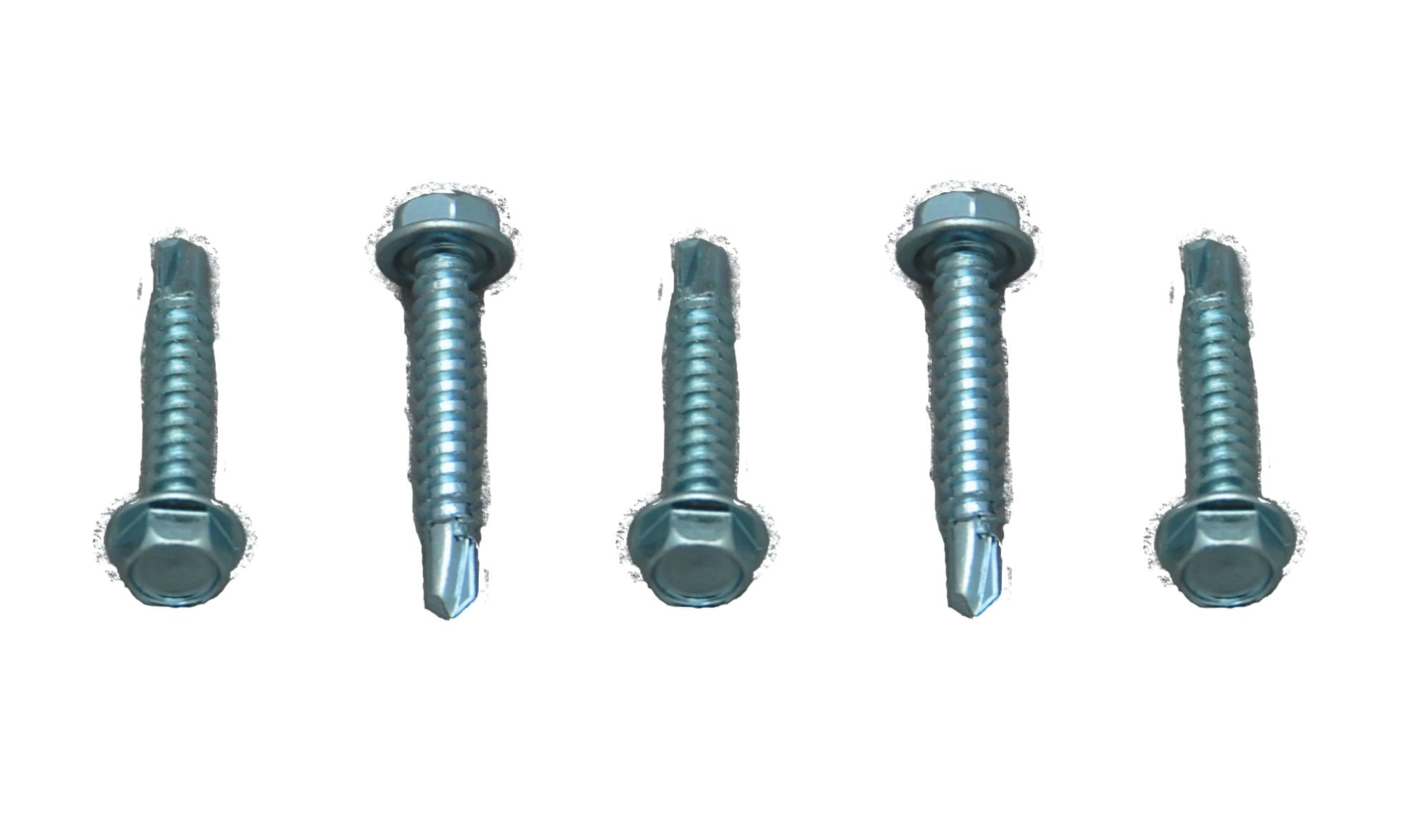 AP Products 8 x 1 DP Hex Washer Head - Zinc - 50-Pack DP Hex Washer Head Screw