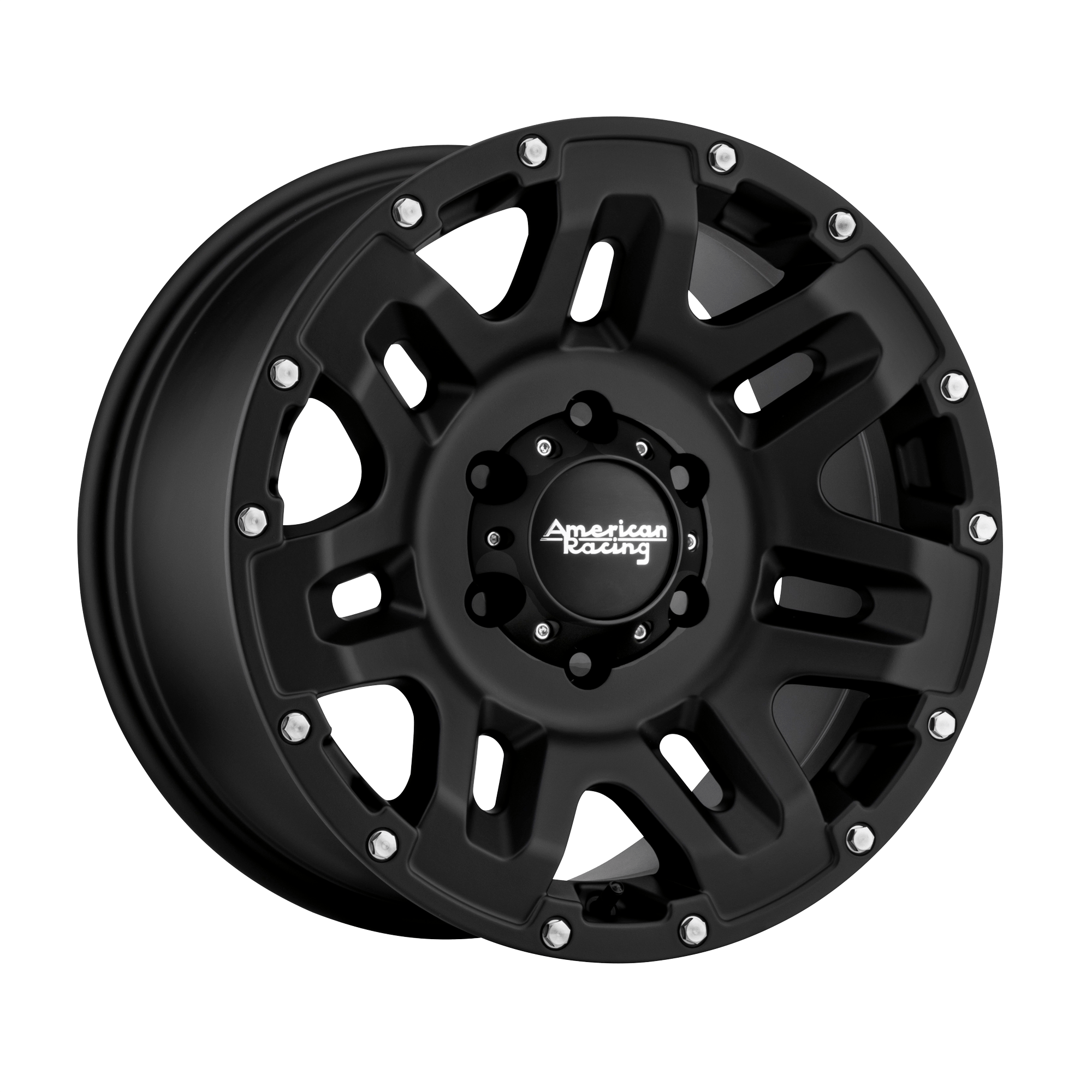 American Racing AR200 YUKON 18X8.5 6X5.5 CI-BLK 15MM