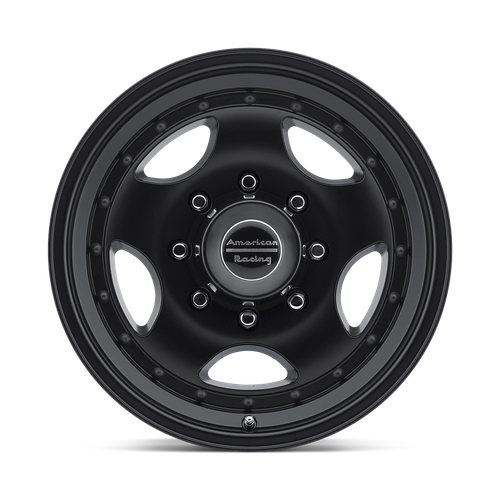 American Racing AR23 16X8 8X6.5 SATIN-BLK 00MM