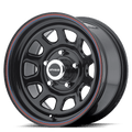 American Racing AR767 D WINDOW 15X8 6X5.5 G-BLK -12MM