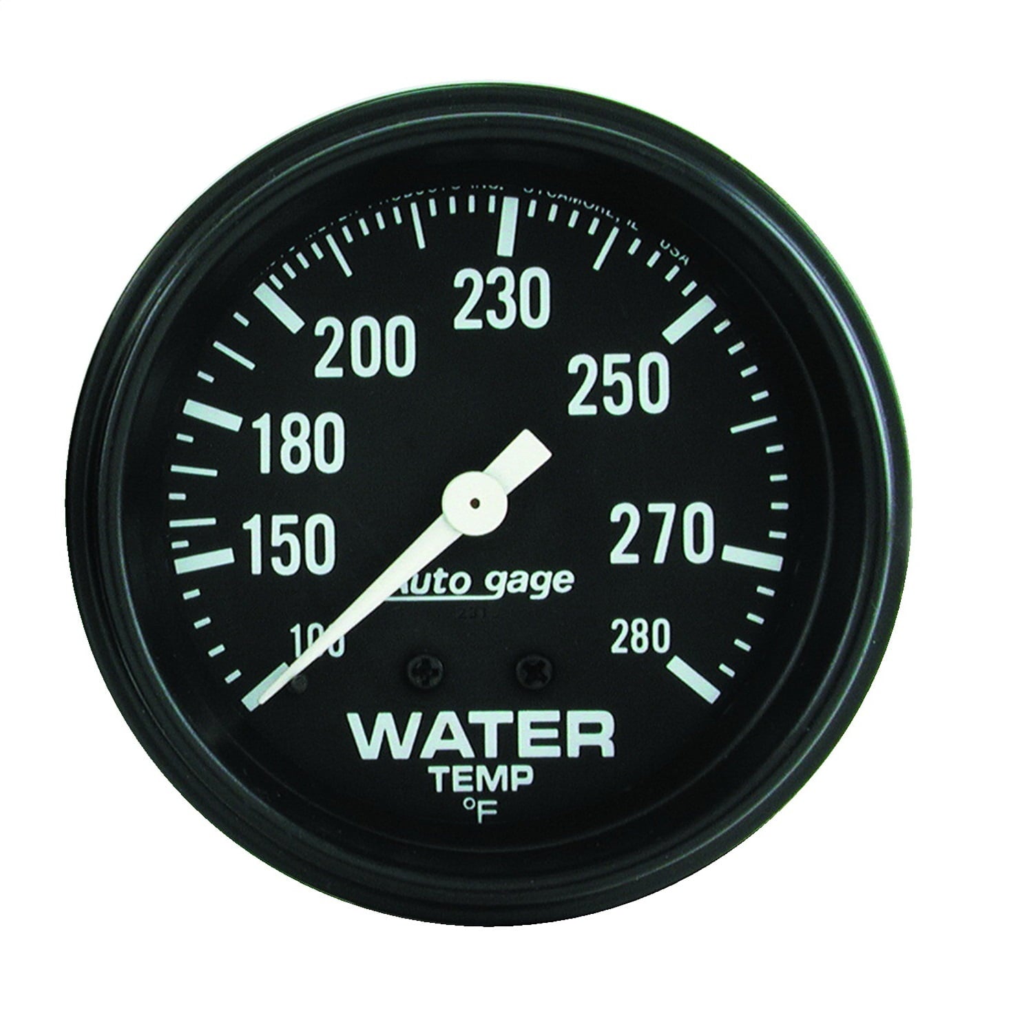 AUTO METER 2313 2-5/8IN WATER TEMP, 100- 280F, MECH