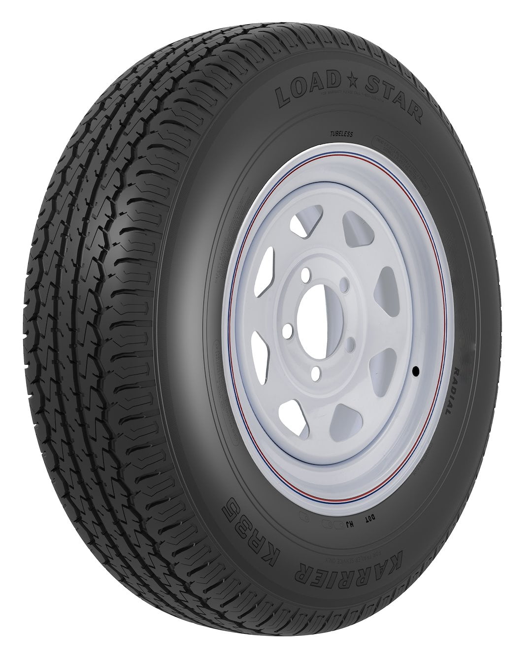 ST205/75R15 C/5H-5.0 Spk Wh/ST