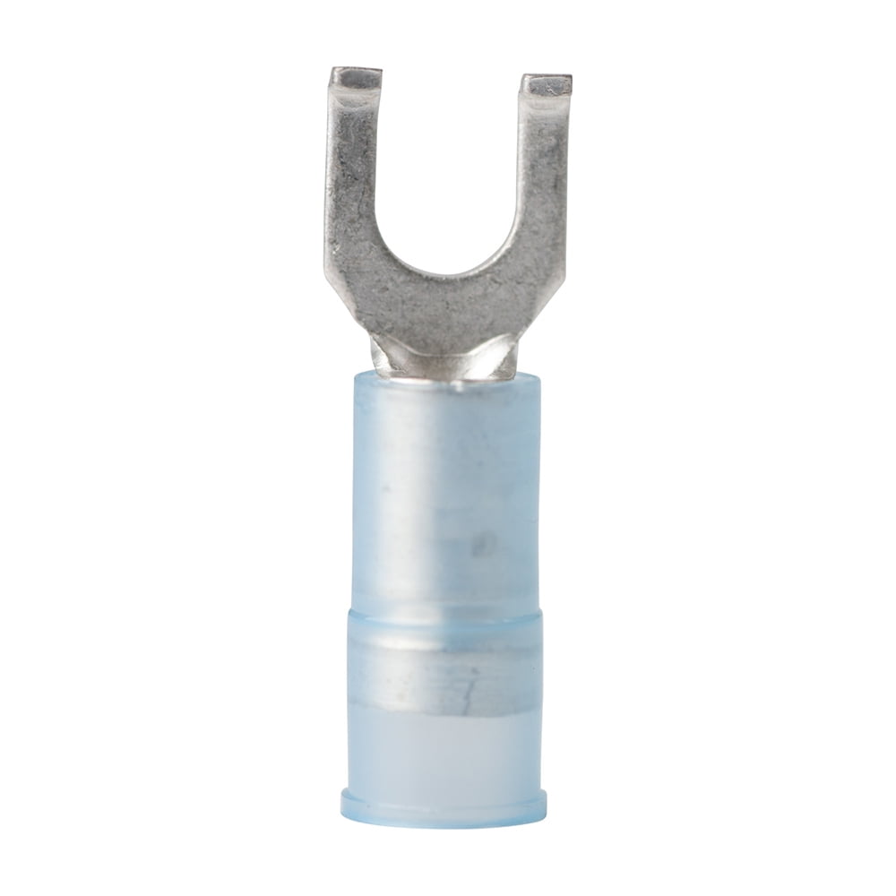 Ancor Marine Grade Nylon Insulated #8 Flanged Spade 16-14 Gauge Wire Blue 100pc